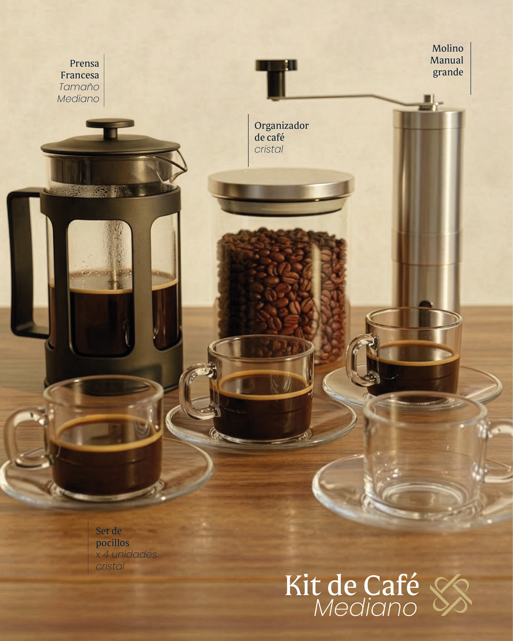 Kit De Café Mediano