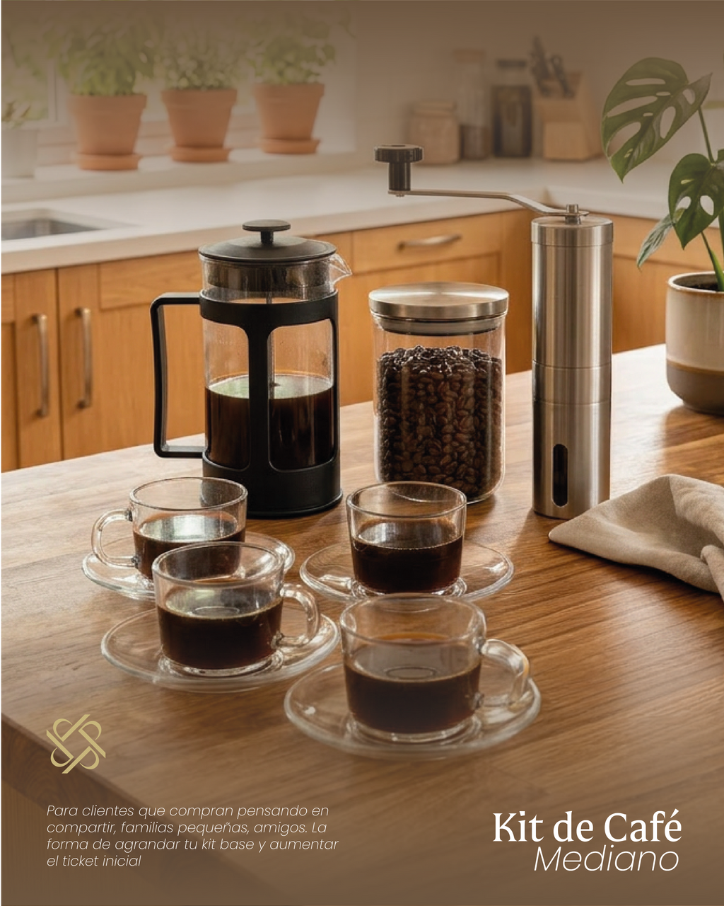 Kit De Café Mediano
