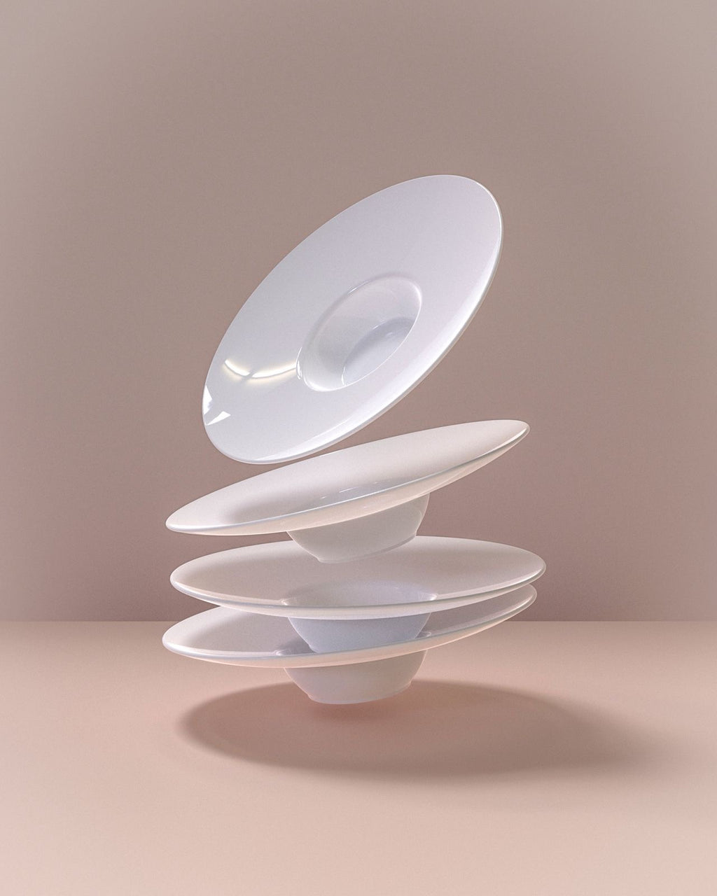 Plato Sombrero 11.4" Premium Blanco