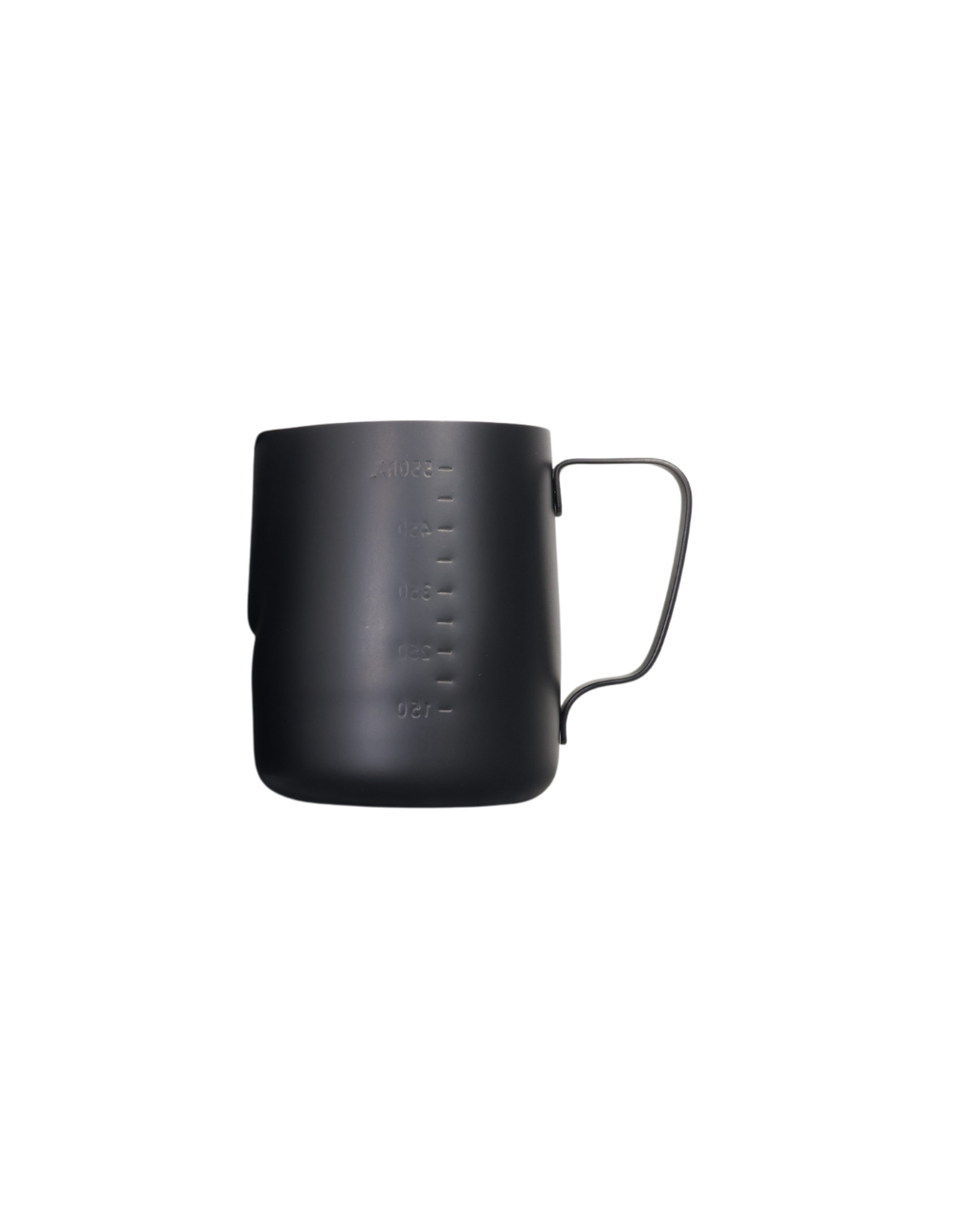 Jarra Negra de Acero Inoxidable con Mango | (600ml / 1000ml)