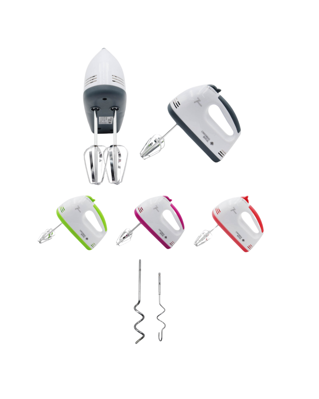 Batidora Eléctrica de Mano  – 7 Velocidades 150 W