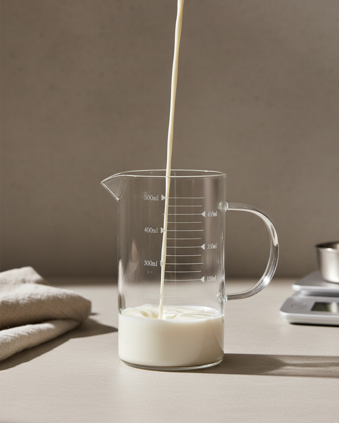 Jarra Medidora en Vidrio