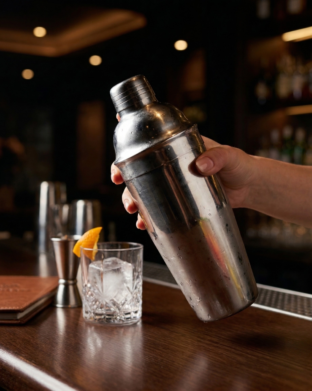 Coctelera de Acero Inoxidable | Shaker Profesional para Bebidas